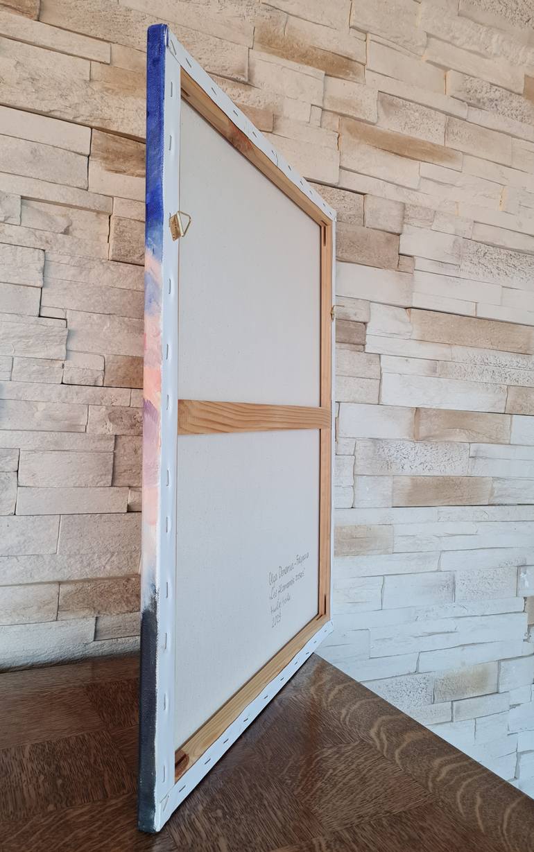 Original Expressionism Animal Painting by Olga Denamur Filippova