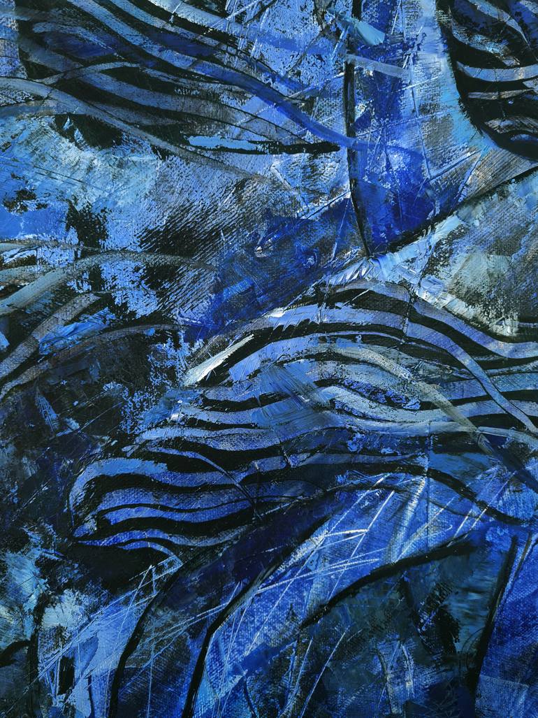 Original Figurative Horse Painting by Olga Denamur Filippova