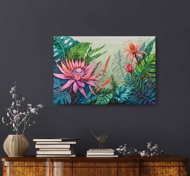 Original Other Botanic Painting by Eku Shi