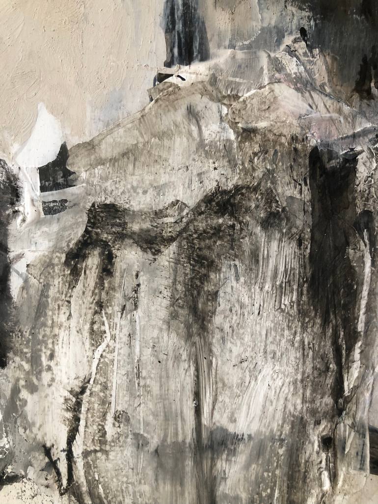 Original Abstract Expressionism Abstract Painting by Michail Fotopoulos