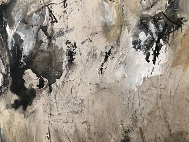 Original Abstract Expressionism Abstract Painting by Michail Fotopoulos