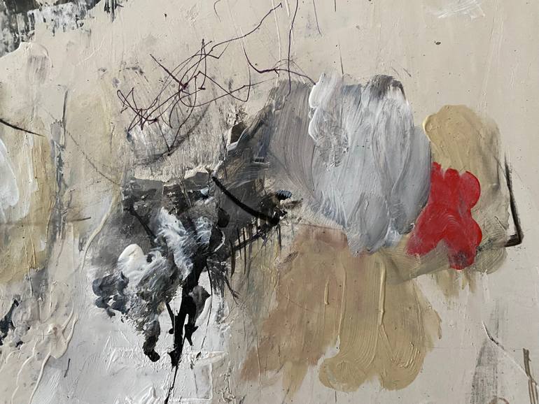 Original Abstract Expressionism Abstract Painting by Michail Fotopoulos