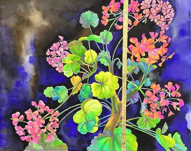 Print of Realism Botanic Paintings by Galina Kalchenko