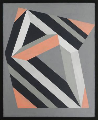 Original Abstract Geometric Paintings by Aleksandr Goncharuk