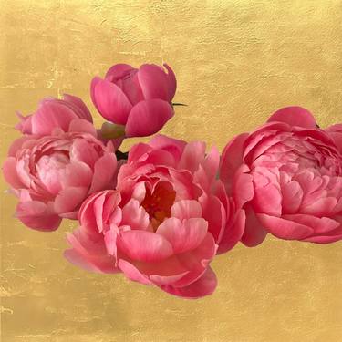 Original Art Deco Floral Paintings by manuel koehler