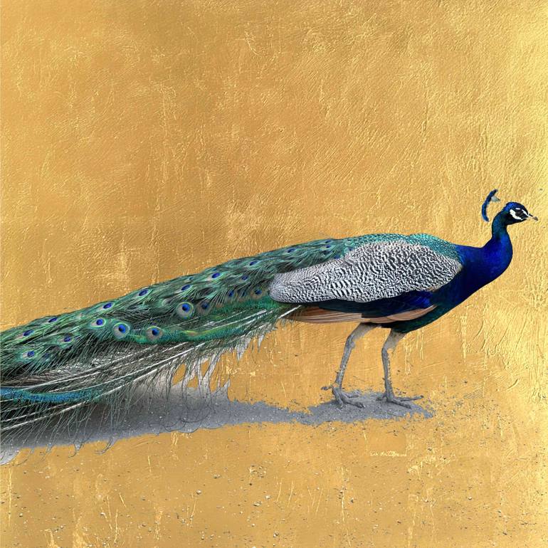 Original Art Deco Animal Painting by Manuel Koehler