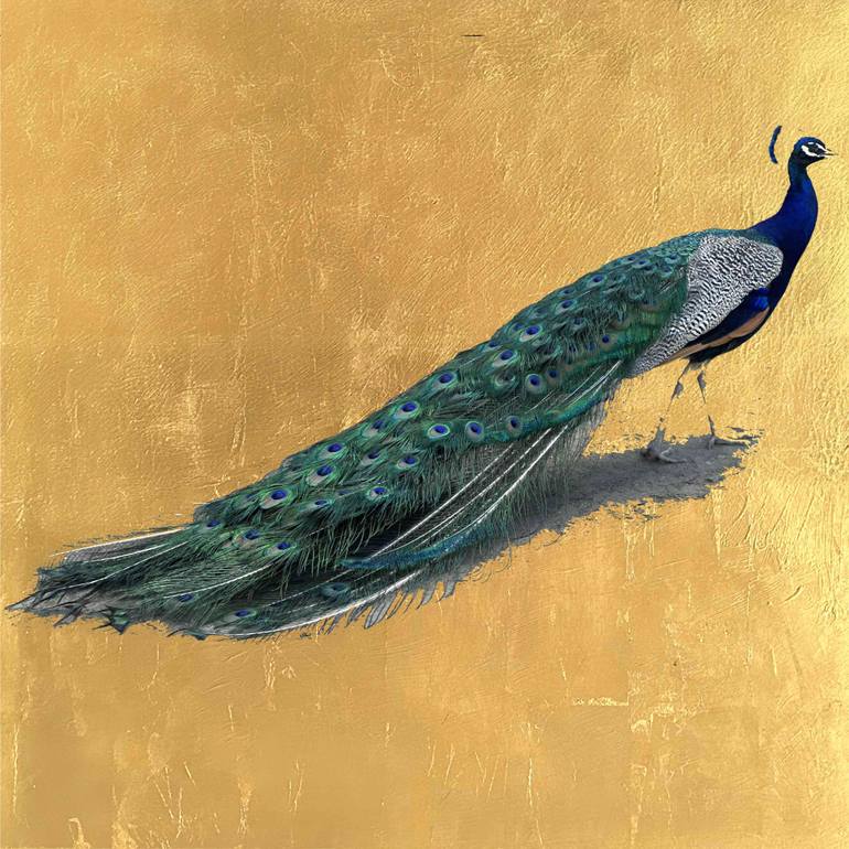 Original Art Deco Animal Painting by Manuel Koehler