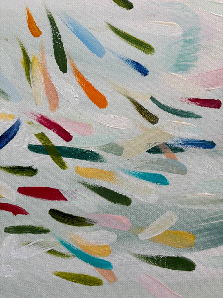 Original Abstract Expressionism Abstract Painting by Rusty Branscom