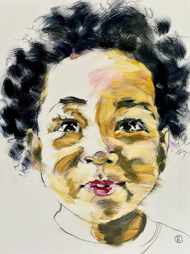 Original Contemporary Children Painting by Rusty Branscom
