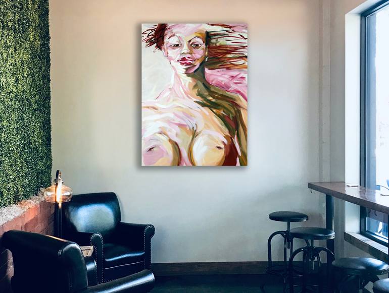 Original Contemporary Nude Painting by Rusty Branscom