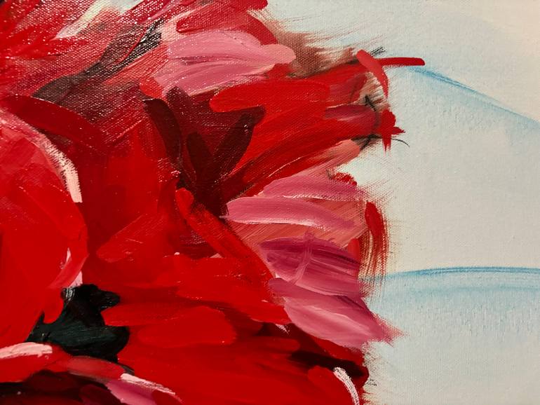 Original Contemporary Floral Painting by Rusty Branscom
