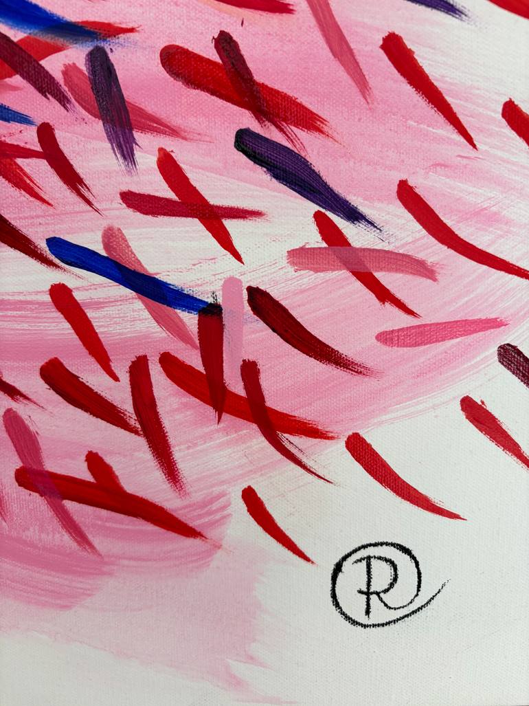 Original Abstract Expressionism Abstract Painting by Rusty Branscom