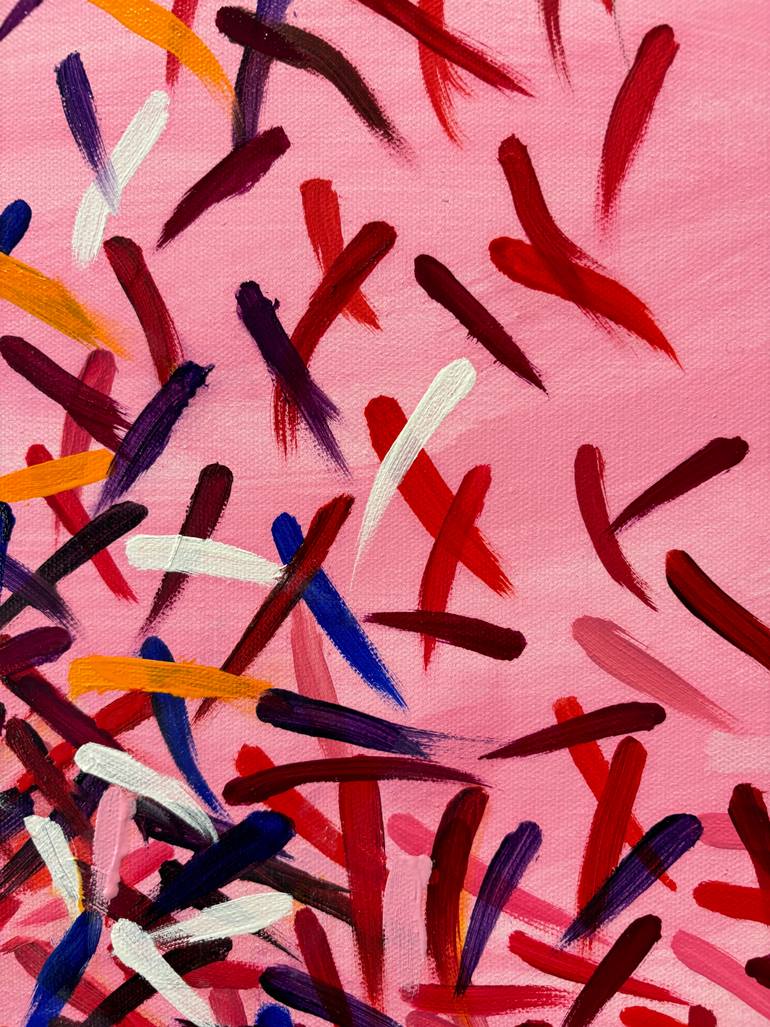 Original Abstract Expressionism Abstract Painting by Rusty Branscom