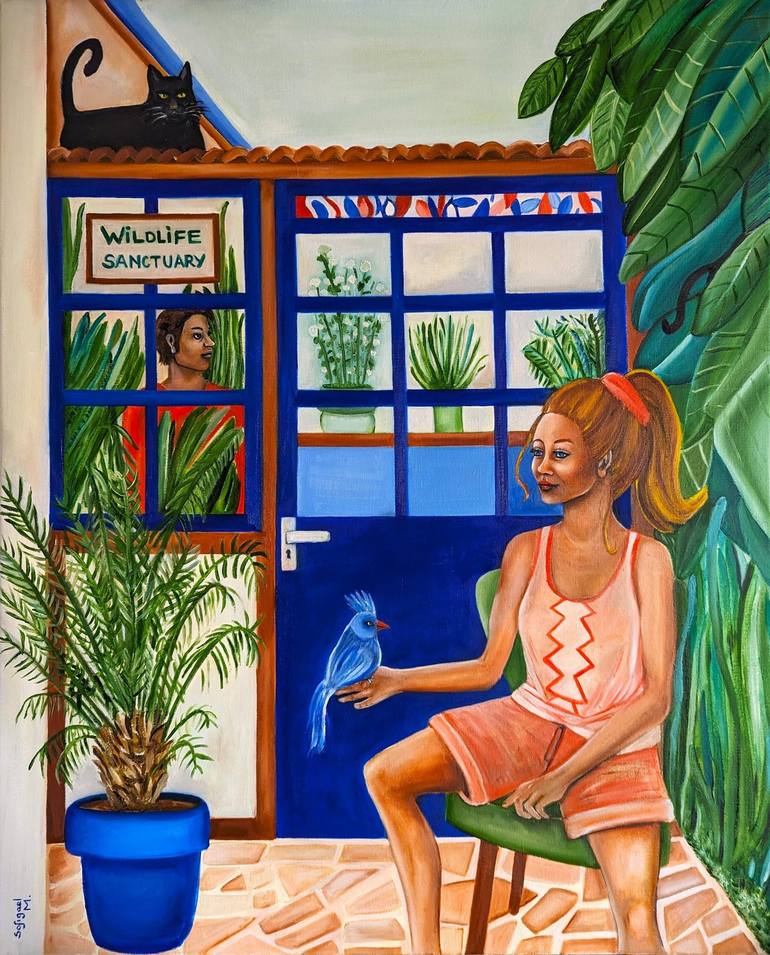 Original Contemporary People Paintings by Sofigael M