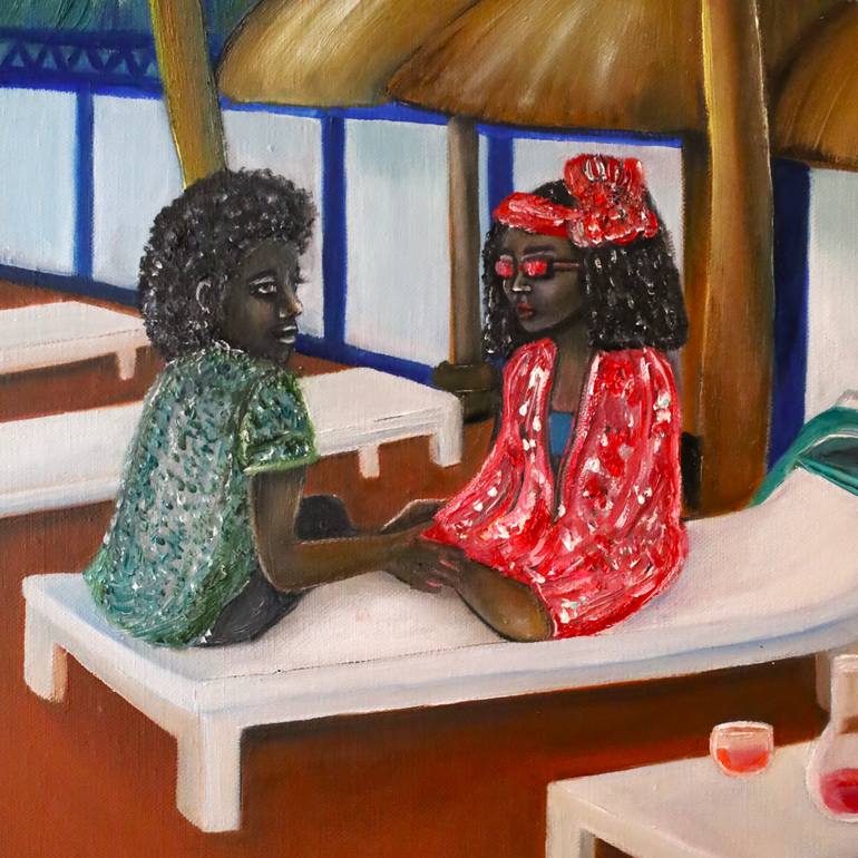 Original Contemporary People Painting by Sofigael M