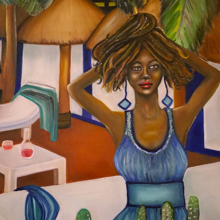 Original Contemporary People Painting by Sofigael M