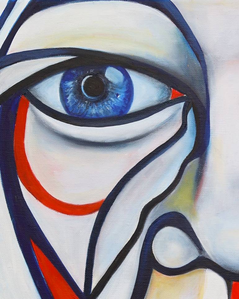Original Portraiture People Painting by Sofigael M