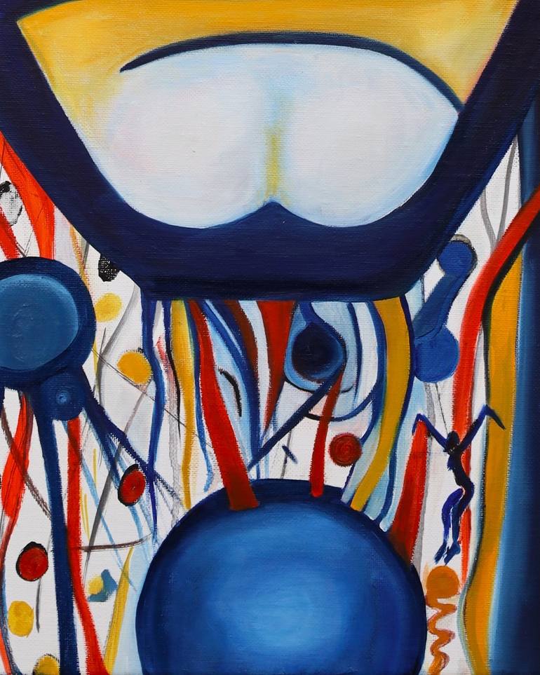 Original Portraiture People Painting by Sofigael M