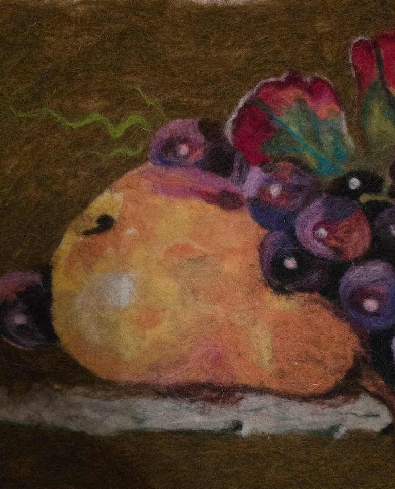 Original Abstract Expressionism Food & Drink Mixed Media by Gülay Bülbül