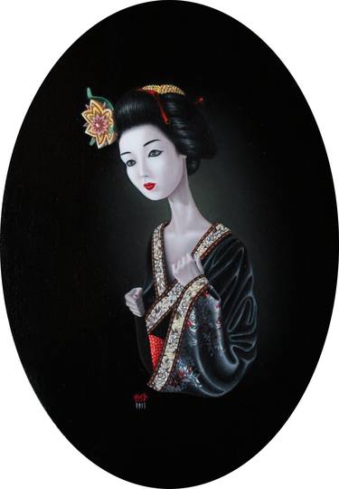 Saatchi Art Artist Antonio Valenti; Paintings, “Geisha # 42.01” #art