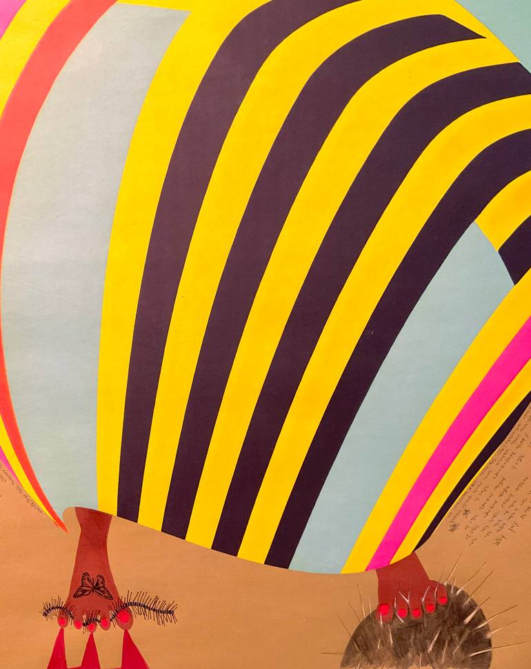 Original Contemporary Women Mixed Media by Soo Young Kim