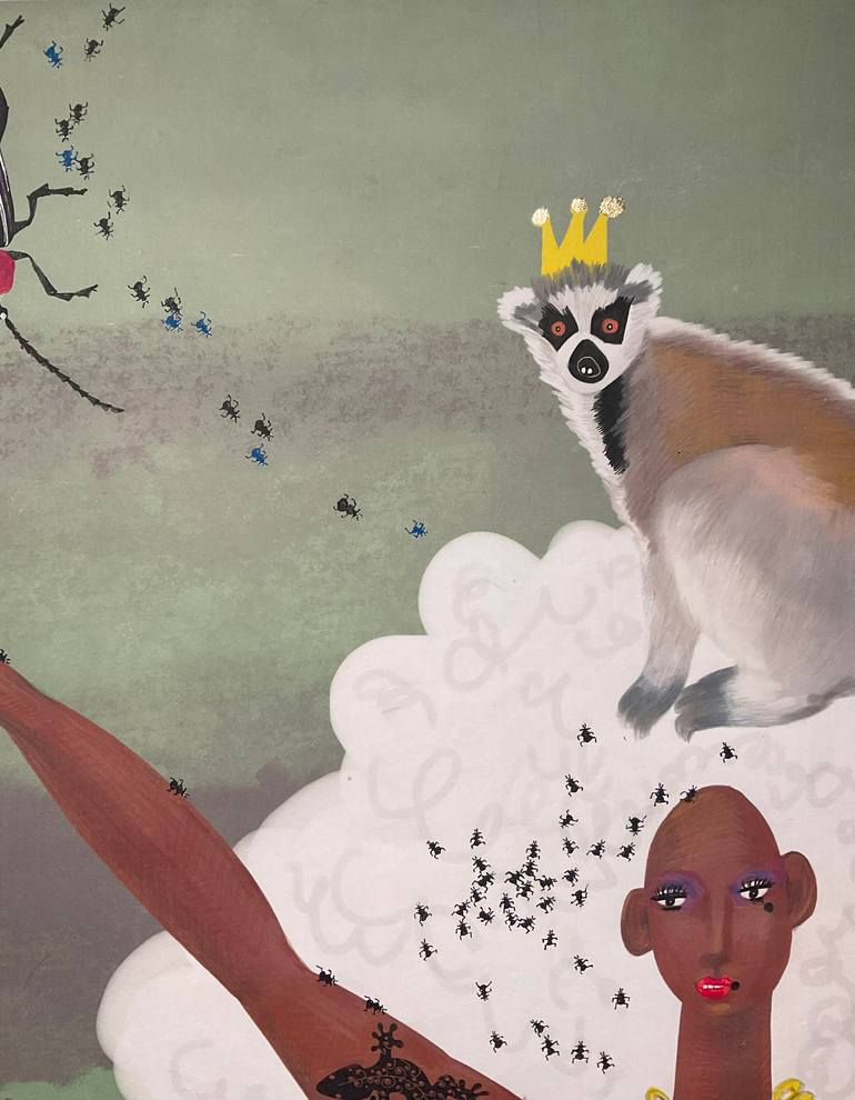 Original Contemporary Women Mixed Media by Soo Young Kim