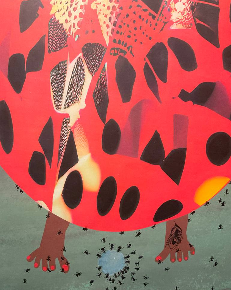 Original Contemporary Women Mixed Media by Soo Young Kim