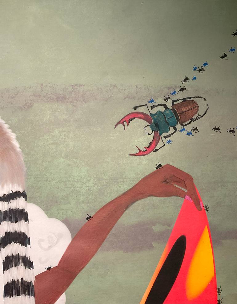 Original Contemporary Women Mixed Media by Soo Young Kim