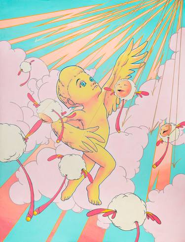 Original Illustration Cartoon Paintings by Kyeonghoon Oh