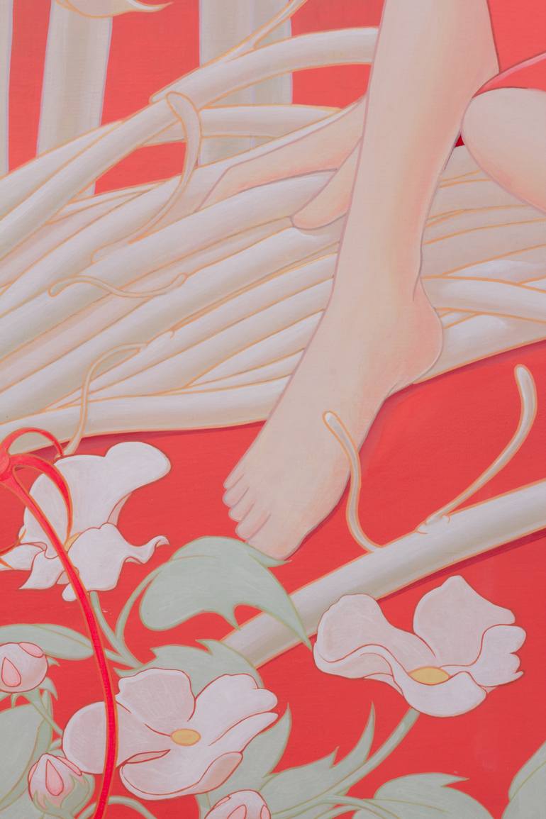 Original Symbolism Children Painting by Kyeonghoon Oh