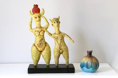 Original Figurative Classical Mythology Sculpture by Sol Vil