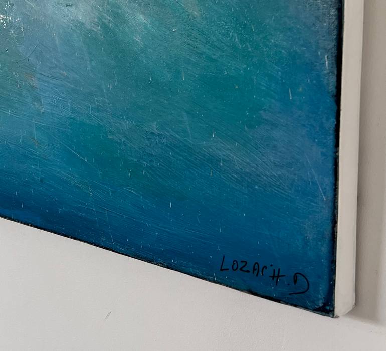 Original Abstract Painting by Didier Lozac'H