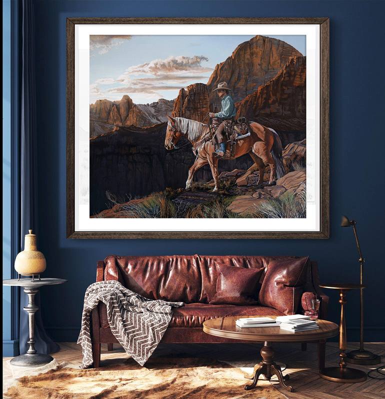 Original Realism Landscape Painting by Michael Steward