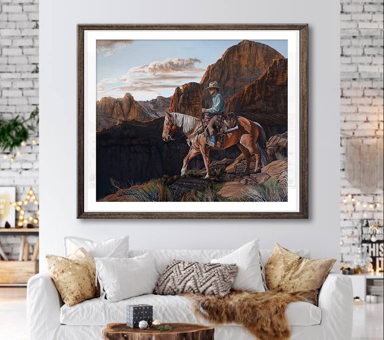 Original Realism Landscape Painting by Michael Steward