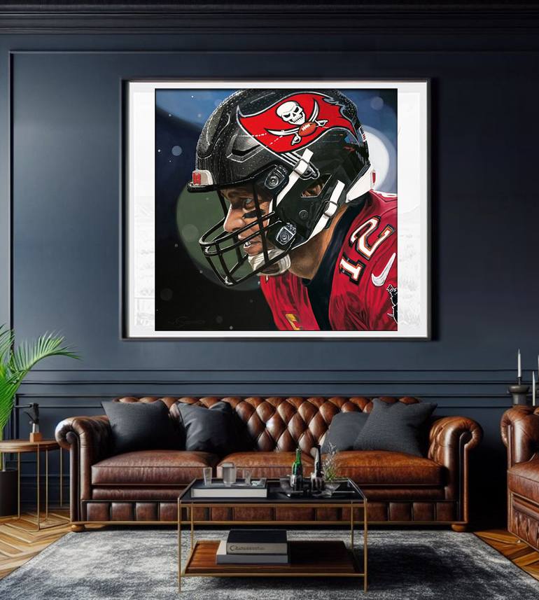 Original Realism Sports Painting by Michael Steward