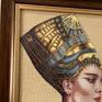 Nefertiti Tapestry Textile Art