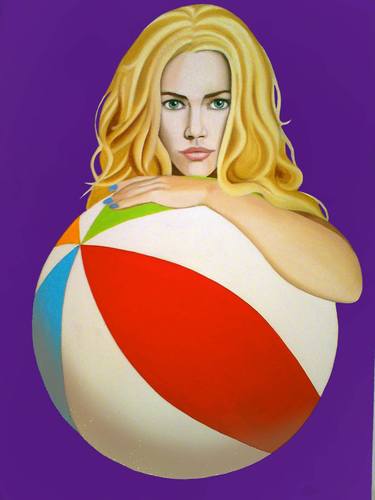 Original Pop Art Erotic Paintings by David Hart