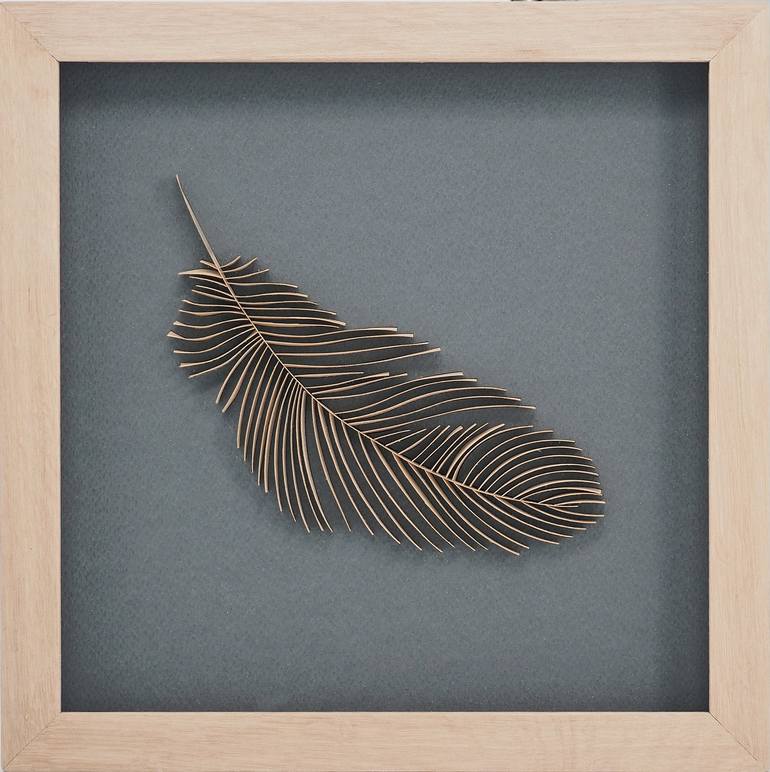 Original Abstract Animal Sculpture by Damjan Popelar
