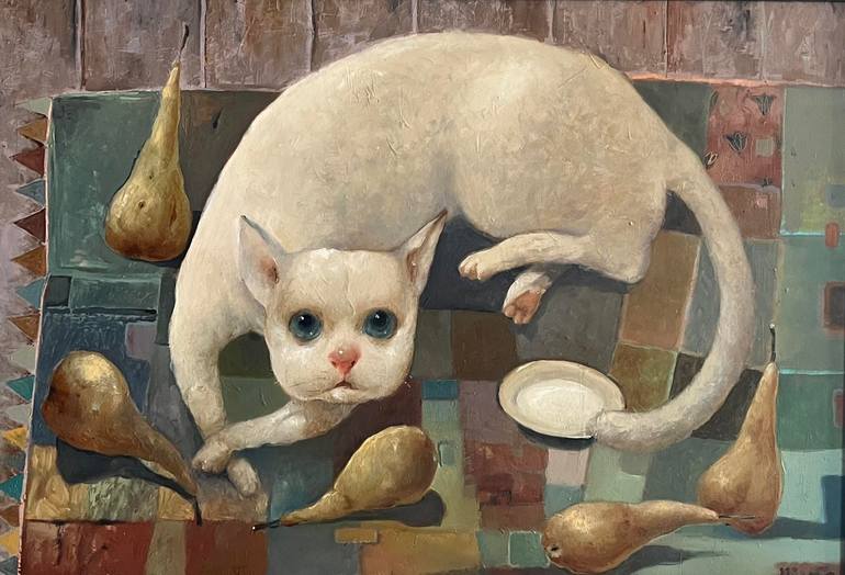 Original  Painting by emzar kiknavelidze