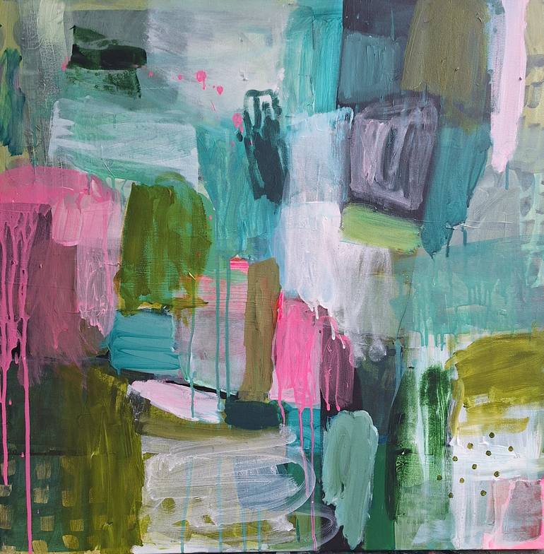 Original Abstract Expressionism Abstract Paintings by Tory Irvine