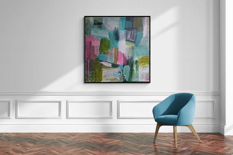 Original Abstract Expressionism Abstract Painting by Tory Irvine