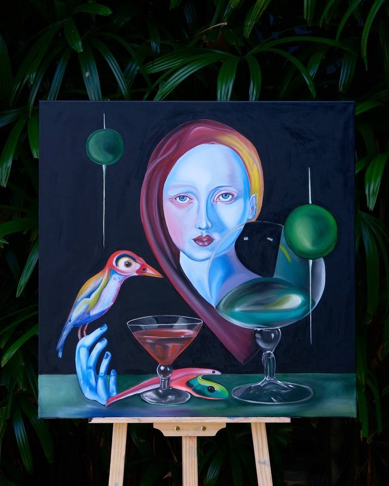 Original Contemporary Women Painting by Lili Rashidova