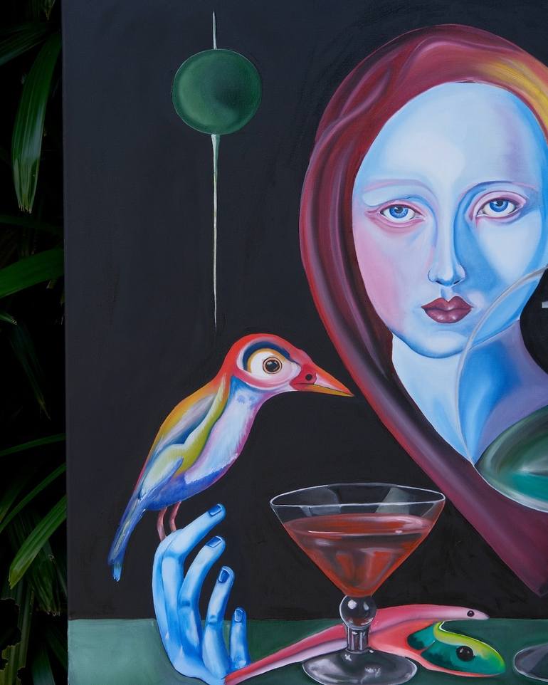 Original Contemporary Women Painting by Lili Rashidova