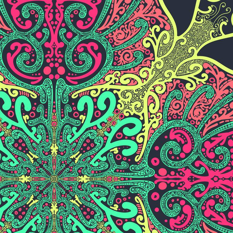 Original Digital Art Abstract Digital by Cronista  Omega