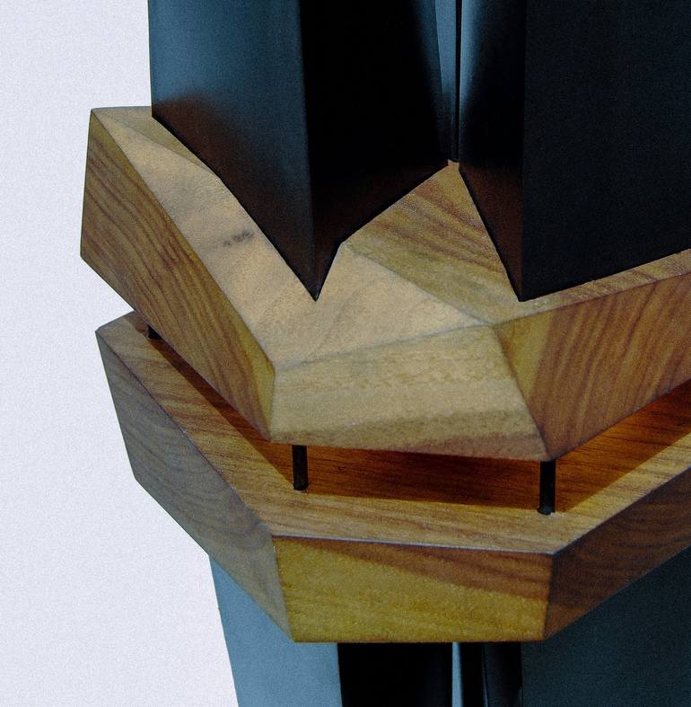 Original Abstract Architecture Sculpture by Wesley Ulrich