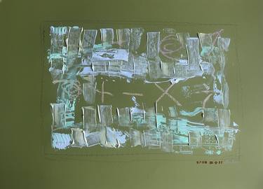 Original Algorithmic Abstract Paintings by Sanming Li