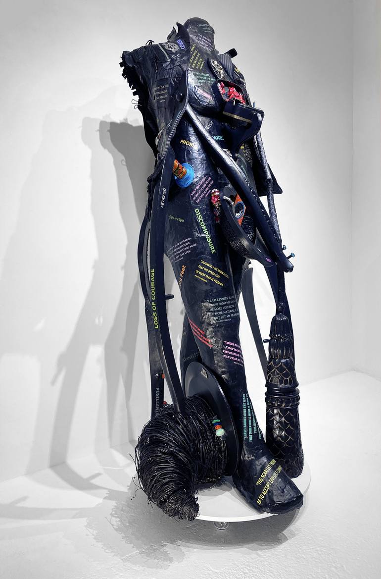 Original Installation Art Body Sculpture by Linda Stein