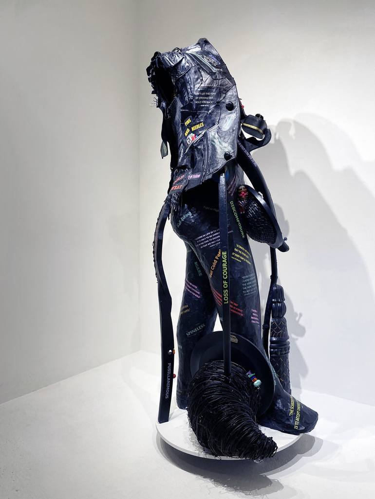 Original Installation Art Body Sculpture by Linda Stein