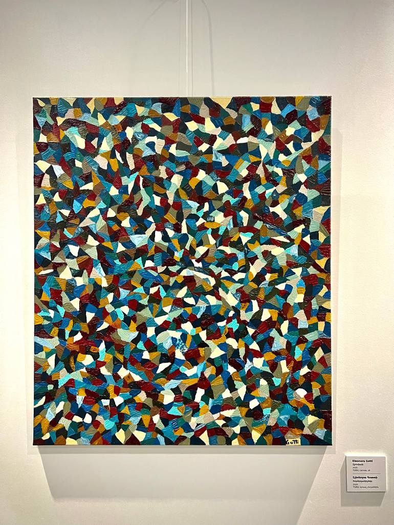 Original Abstract Expressionism Abstract Painting by Eleonora Gotti
