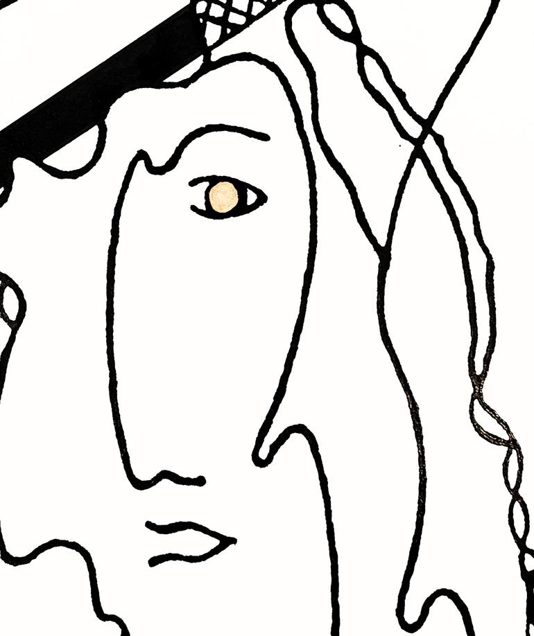 Original Abstract People Drawing by Tinay -